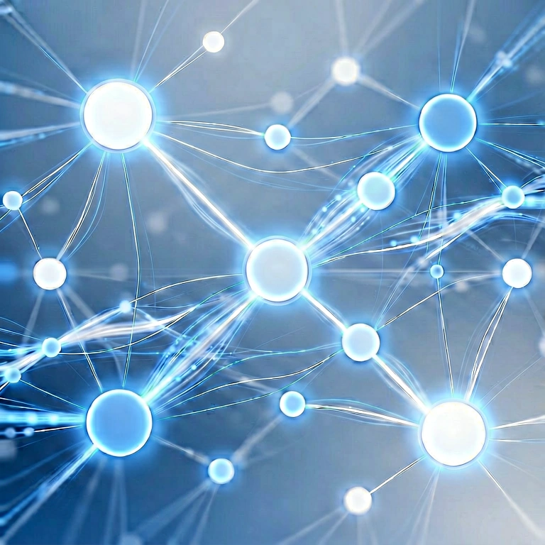 Cool data network - science & tech abstract free stock photo