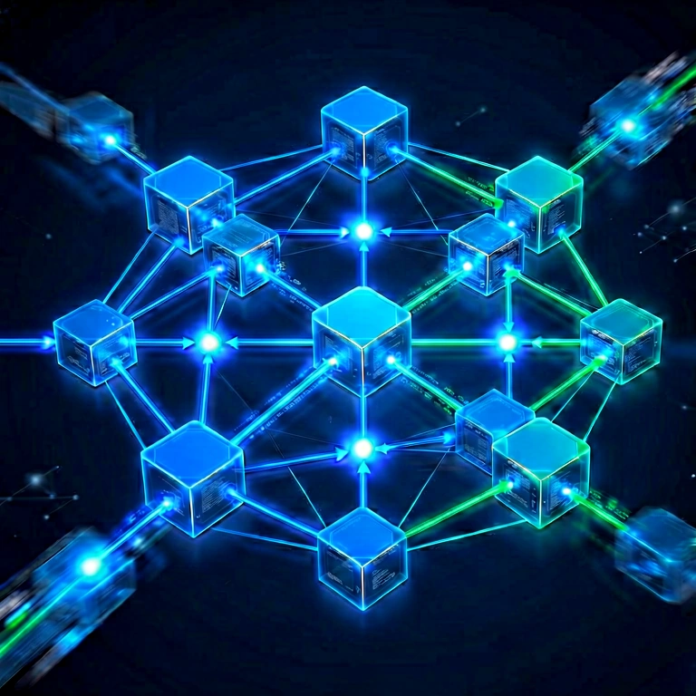 Dramatic data network - science & tech abstract free stock photo