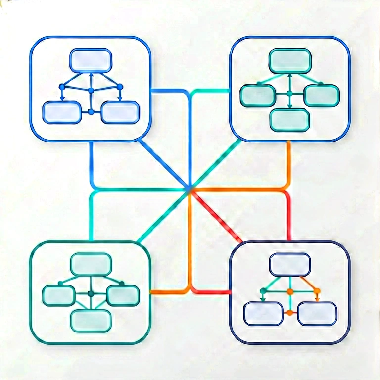 Neutral data network - science & tech abstract free stock photo