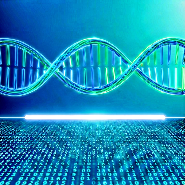 Bright dna & biology - science & tech abstract free stock photo