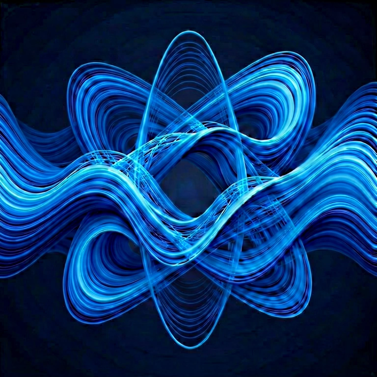 Cool quantum physics - science & tech abstract free stock photo