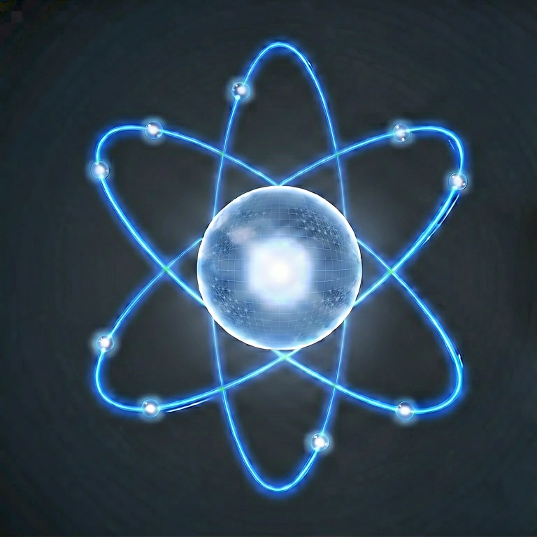 Neutral quantum physics - science & tech abstract free stock photo