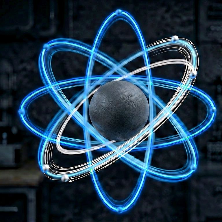 Dramatic quantum physics - science & tech abstract free stock photo