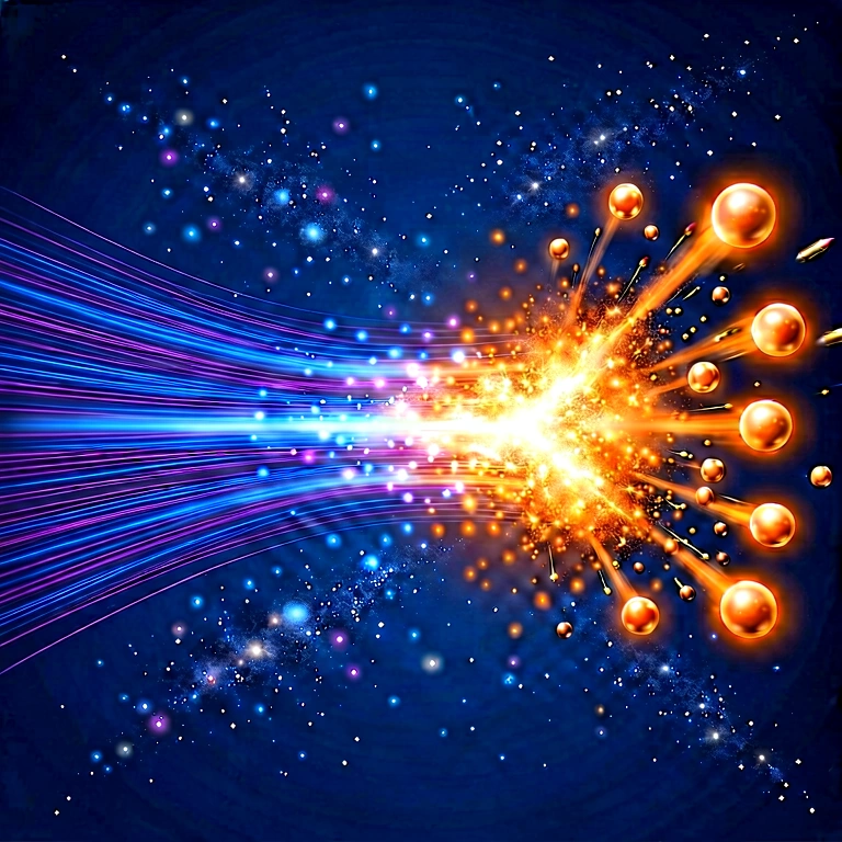 Neutral quantum physics - science & tech abstract free stock photo