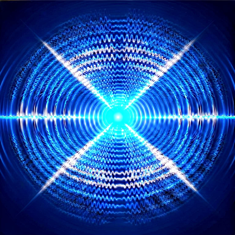 Cool quantum physics - science & tech abstract free stock photo