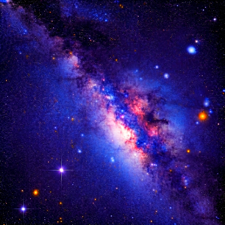 Neutral space & cosmos - science & tech abstract free stock photo