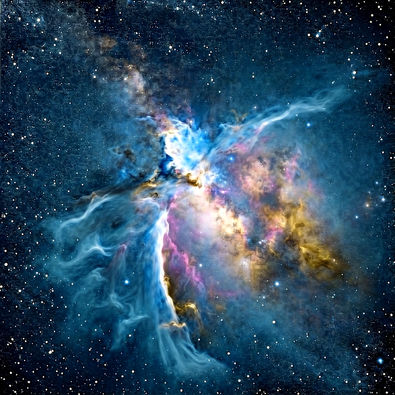 Cool space & cosmos - science & tech abstract free stock photo