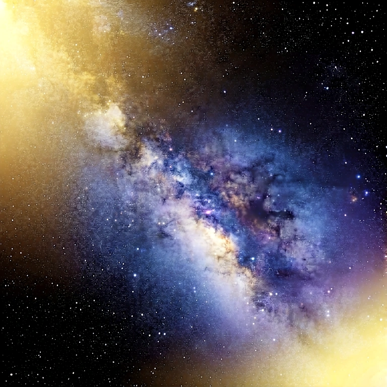 Warm space & cosmos - science & tech abstract free stock photo